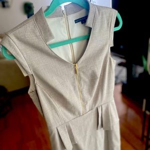 Antonio Melani size 4 beige dress